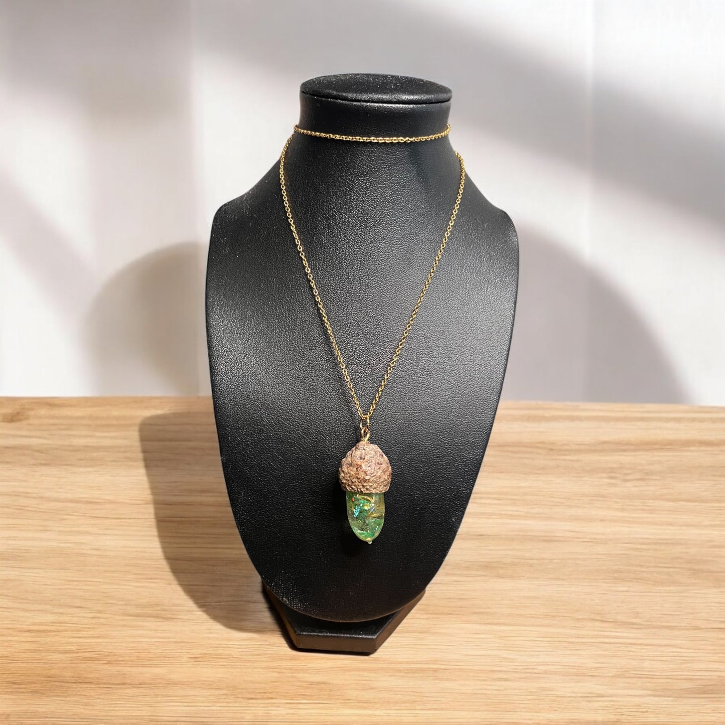 Collier Femme gland de chêne (5)