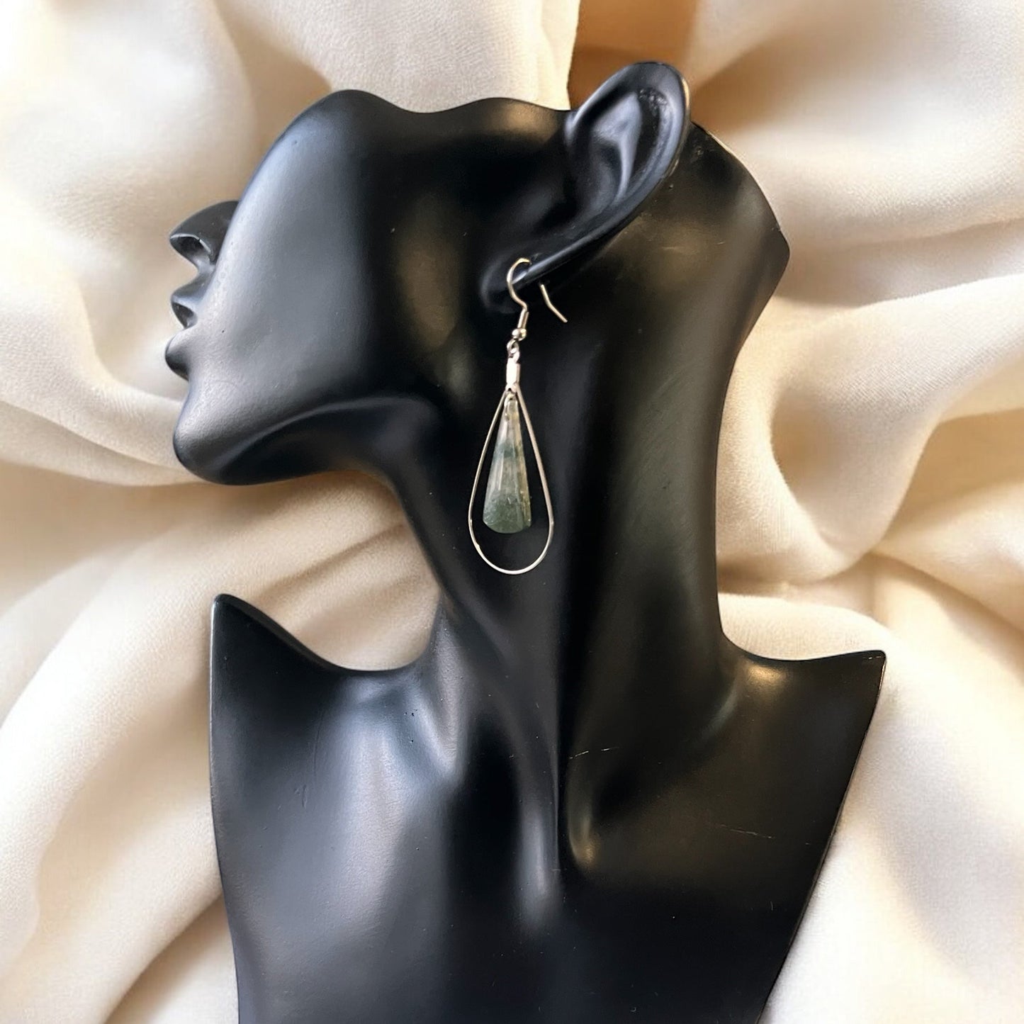 Boucles Gouttes Agate Mousse – Élégance & Sérénité (15)
