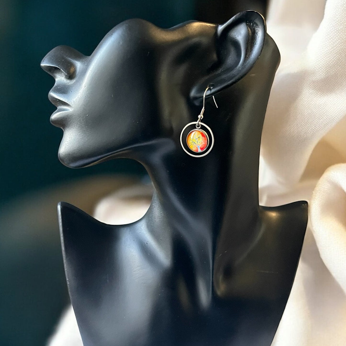 Boucles "Arbre de Vie" forme rond