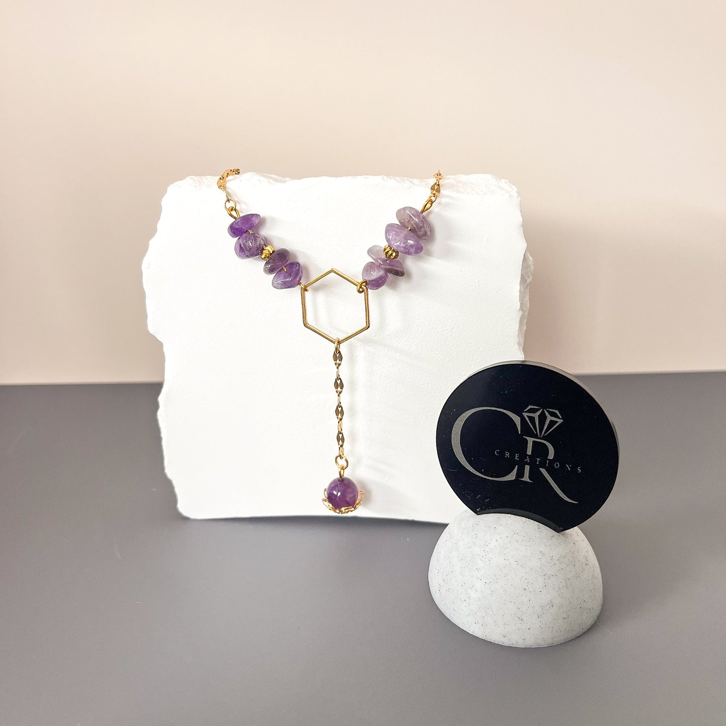 Collier en améthyste – Harmonie intérieure   (offre duo -10%)