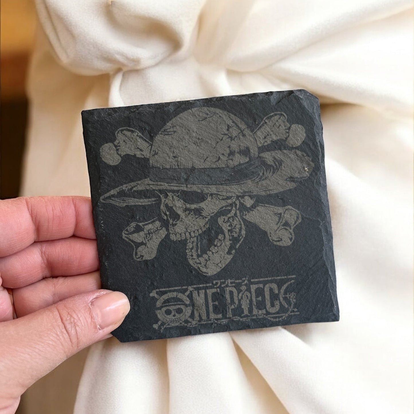 ONE PIECE Customizable Slate Engravings – Memories &amp; Passion (4) 