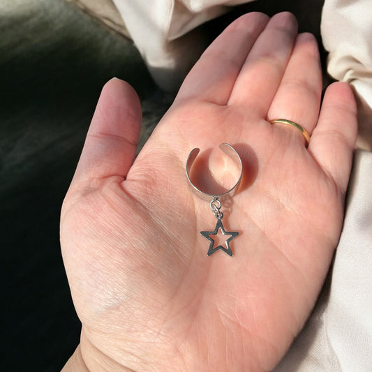 Bague Ajustable  Étoile