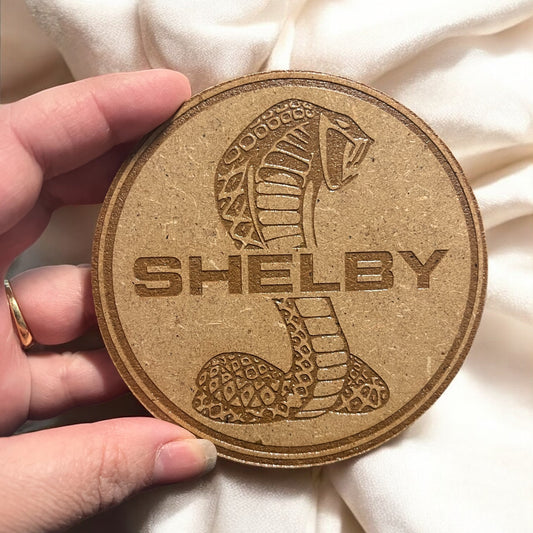 Dessous de Verre – Logo Cobra (inspiré de Shelby)