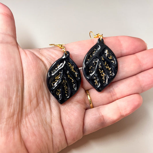 Boucles d'oreilles - éclat doré